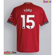 Camiseta Manchester United Leny Yoro #15 Primera Equipación 2025-26 manga corta